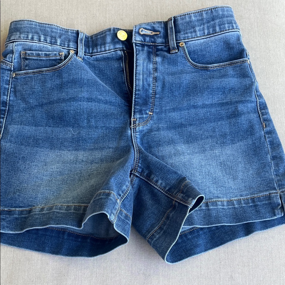 White House Black Market Blue Denim Shorts